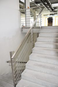 Rozsdamentes pálcás korlát